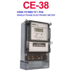 Công Tơ Điện Tử Trực Tiếp 1 Pha 5/80A Emic - CE-38